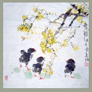 丁尚剑书画作品