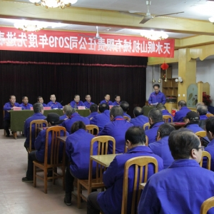 公司召开2019年度先进表彰大会