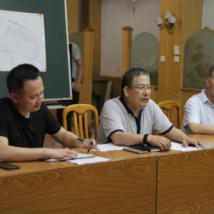 市领导调研我公司易地搬迁改造项目